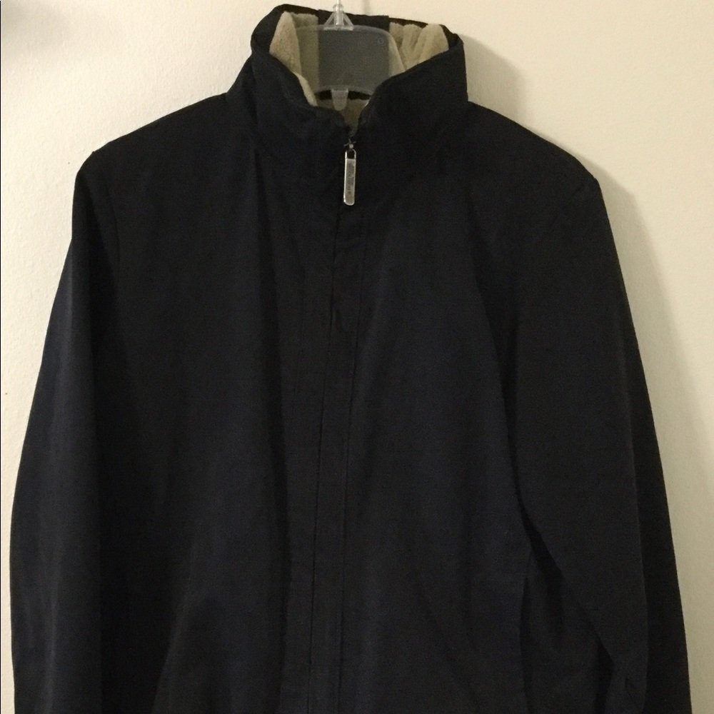 Black Fully Lined Coat Jacket by Woolrich